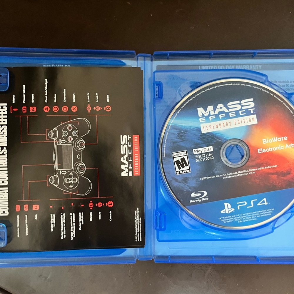 Mass Effect Legendary Edition for PS4 - Blue Case